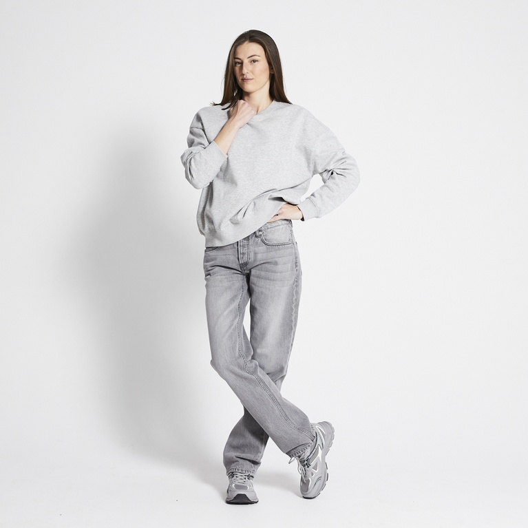 Sweatshirt "New Crew"  Grey Melange